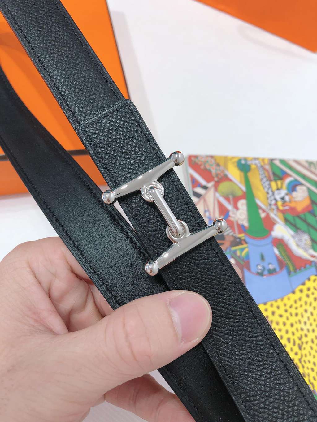 H**mes belts 24mm